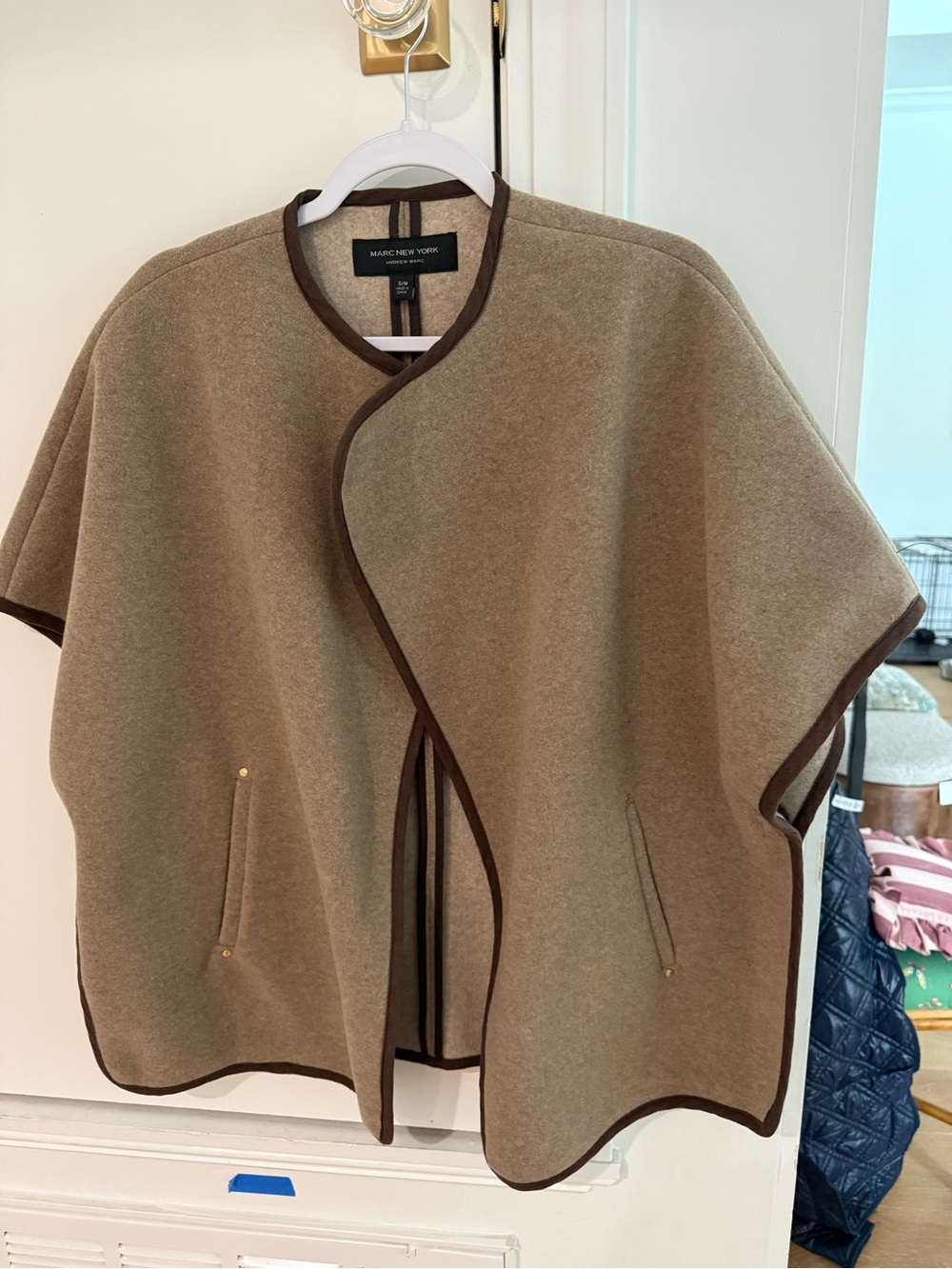 Oat colored cape